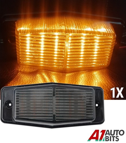 Amber doppelfassung pole led - doppelfassung,