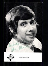 Mac martin autogrammkarte - mac,