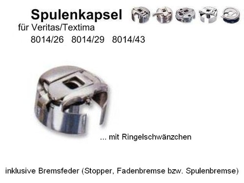 Spulenkapsel für veritas - spulenkapsel, veritas/