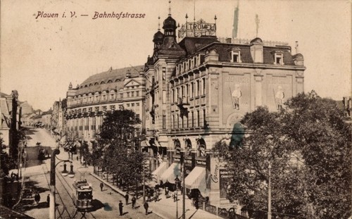 Plauen vogtland - ak,