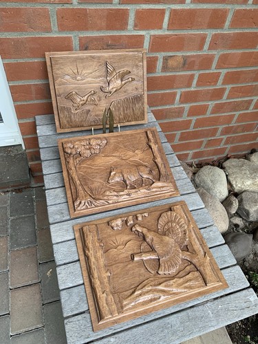 Vintage holz reliefbild - holz,