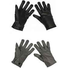 Lederhandschuhe gefüttert - bw,