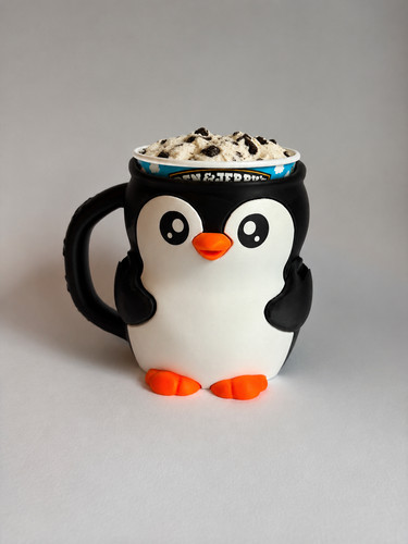 Pinguin eisbecherhalter - pinguin,