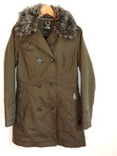 THE NORTH FACE -  dunkelgrüner Mantel Parka Gr. S, WIE NEU!