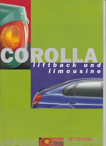Prospekt toyota corolla - toyota,
