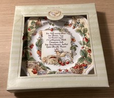 Royal Doulton Brambly Hedge Strawberry Shortcake Rezeptteller 1. Top 20 cm