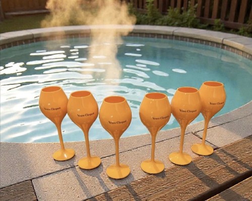 Veuve clicquot acryl - 6, x