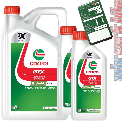 Castrol motoröl 10w gtx - castrol, 10w-40