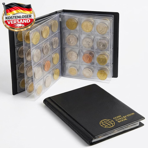 Münzalbum 120 fächer für - münzalbum,