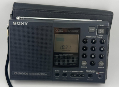 Sony icf sw7600 radio - sony, icf-sw7600