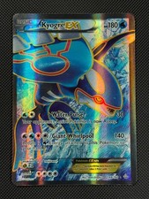 Kyogre EX 148/160 FULL ART Pokémon Karte XY Primal Clash Holo Rare