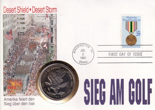 Numisbrief sieg golf - numisbrief, golf"