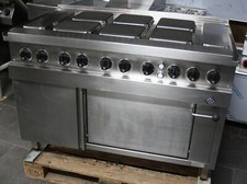 6 Plattenherd MKN Optima 700 mit E- Backofen, alle Platten NEU + 12 M. Garantie*