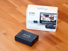 AJA U-TAP HDMI USB 3.0 Powered Capture Device Input Card Video Stream, wie neu!