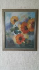 " Les Fleures ", Ölgemälde