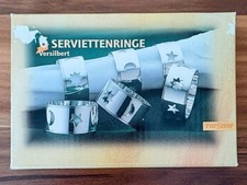 Serviettenringe versilbert