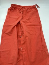 Damen Hose Orange Größe