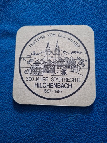 Bierdeckel 1987 hilchenbach - bierdeckel,