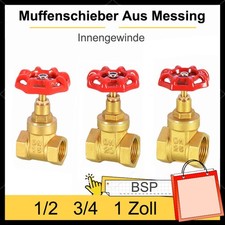 Muffenschieber Aus Messing