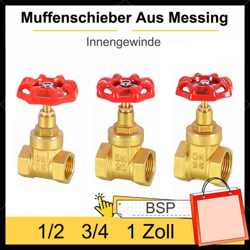 Muffenschieber aus messing - muffenschieber,