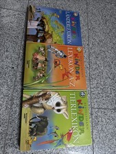 Kinder Lexika 3er Set Länderlexikon Lexikon A-Z Tierlexikon  Wissenensbuch