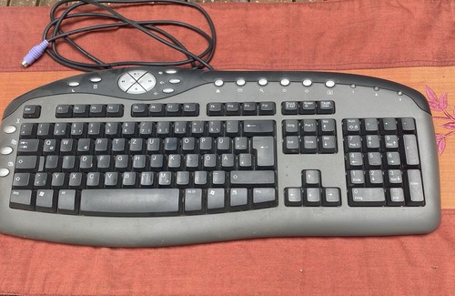 Tastatur dunkelgrau