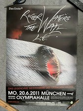 Plakat Poster "Roger Waters The Wall" Konzert München 20. Juni 2011 Musik  