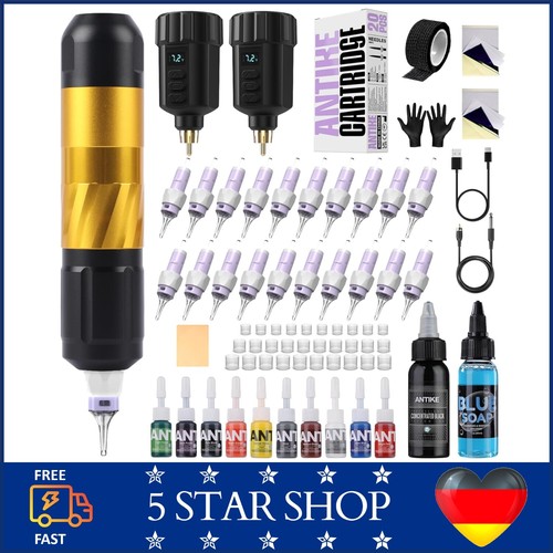 Tattoo maschine set kabellos - set,