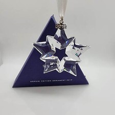 Swarovski Weihnachtsstern 2019 groß klar OVP Christmas Ornament 2 5427990