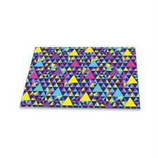 Herdabdeckplatten Ceranfeld Spritzschutz Glasplatte 80x52 Deko Abstrakt Bunt