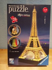 Night Edition 3D Puzzle Eiffelturm Le Tour Eiffel in OVP von Ravensburger
