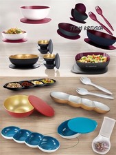 Tupperware Allegra Schwarz Gold,rot weiß, Merlot 5L, 3,5, 1,5L, Perle, petrol