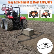 Garten Schleppegge Wiesenegge Wiesenschleppe Rasentraktor Feldegge 175x172x9cm 