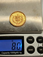 Gold 1967 Peru Gold UNLIBRA