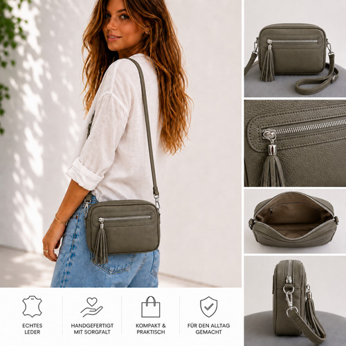Damen leder handtasche - damen,