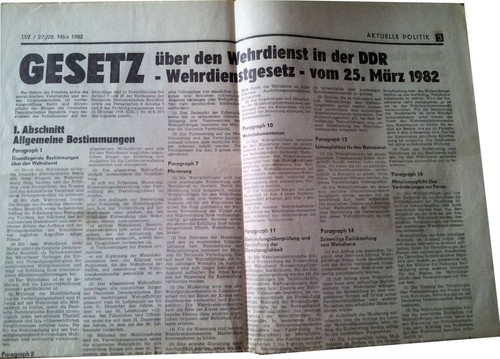 Ddr gesetze über wehrdienst - ddr-gesetze,