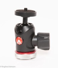 Manfrotto Stativkopf MH492 Kugelkopf Micro mit Blitzschuh, gebraucht, Fachhandel