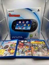 Sony PS Vita 3G/WiFi – Konsole mit OVP und 5 Spielen