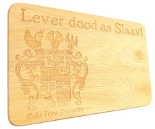 Brotbrett Wappen Ostfriesland