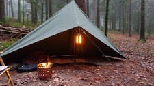 Tarp/ Tipi aus Baumwolle