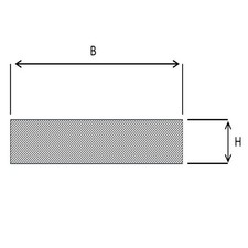 Blankstahl Flachstahl S235JR+C