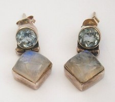 N196) Regenbogen Mond Stein &