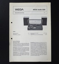 Original WEGA studio 3229