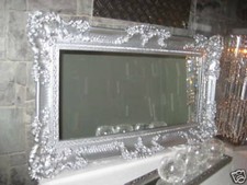  Wandspiegel Barock SILBER