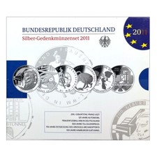 Silber-Gedenkmünzen-Satz