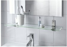 IKEA GRUNDTAL Wandregal Glas