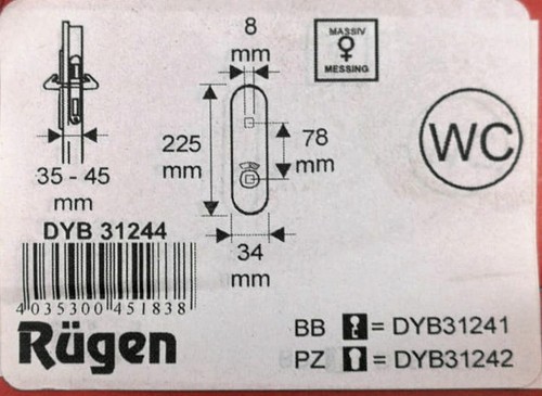 Conmetall rügen langschild - rügen,