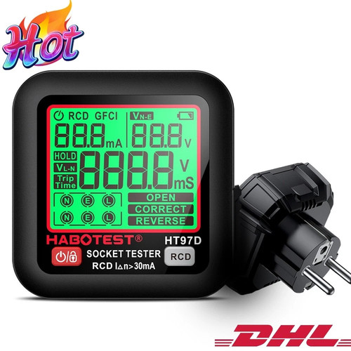 Steckdosentester rcd test - test, fi