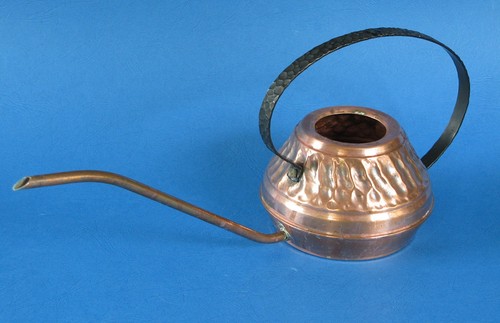 Gießkanne kupfer metall - kupfer/metall, ca