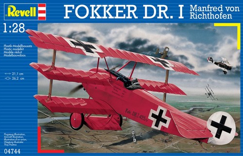 Revell 04744 fokker - fokker, dr.1